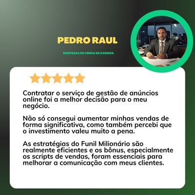 depoimento de cliente gestão de tráfego